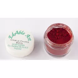 Prachová barva Christmas red