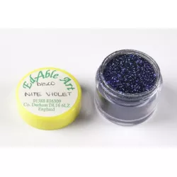 Třpyt dekorační disco Nite Violet