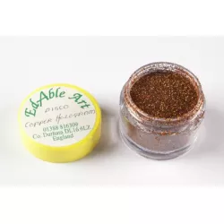 Třpyt dekorační disco Copper Hologram