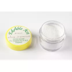 Třpyt dekorační disco White diamond