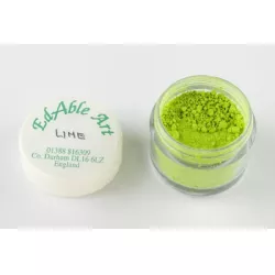 Prachová barva Lime