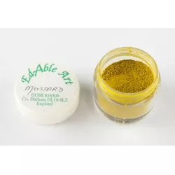 Prachová barva Mustard