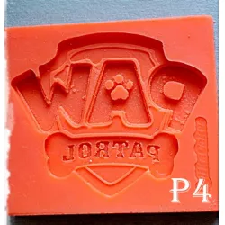 Silikonová forma paw patrol 8x7cm - Galias Moulds