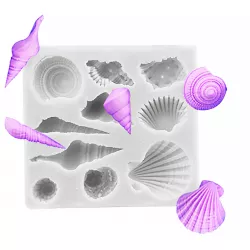 Silikonová formička moře - mušle 3x3cm - Cakesicq