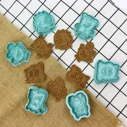 Vykrajovátka příšerky 6ks 5,5x6cm - Cakesicq