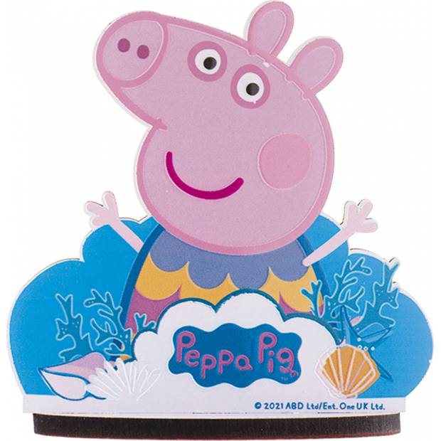 Dřevěná dekorace na dort, Peppa pig