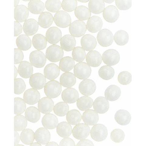 Cukrové perly bílé 4 mm (50 g)