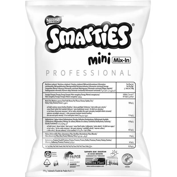 Nestlé Smarties čokoládové lentilky (500 g)