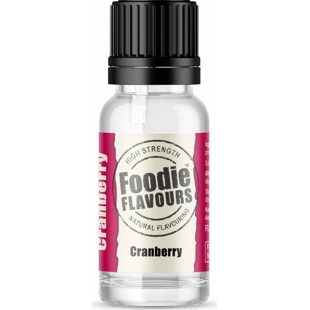 Přírodní koncentrované aroma 15ml brusinka