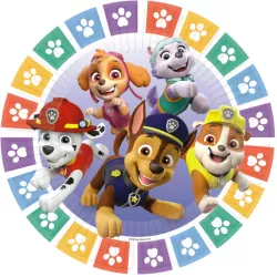 Papírový talíř na párty 8ks 23cm Paw Patrol