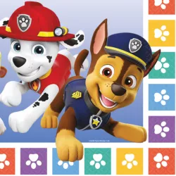 Papírové ubrousky 33x33cm 16ks Paw Patrol