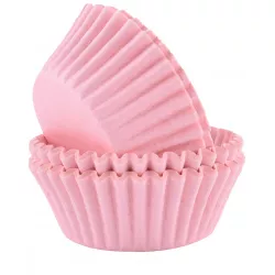 Košíčky na cupcakes, světle růžový 60ks