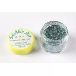 Třpyt dekorační disco Glazier Blue