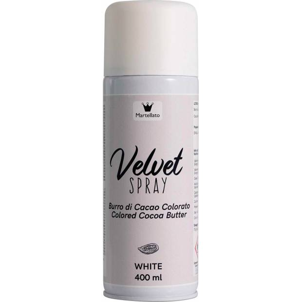 Bílý velvet sprej, 400 ml