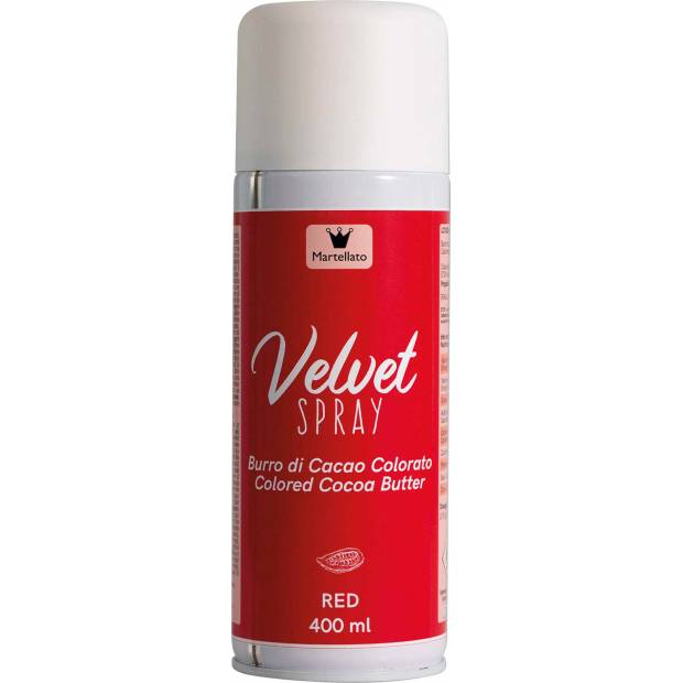 Červený velvet sprej, 400 ml