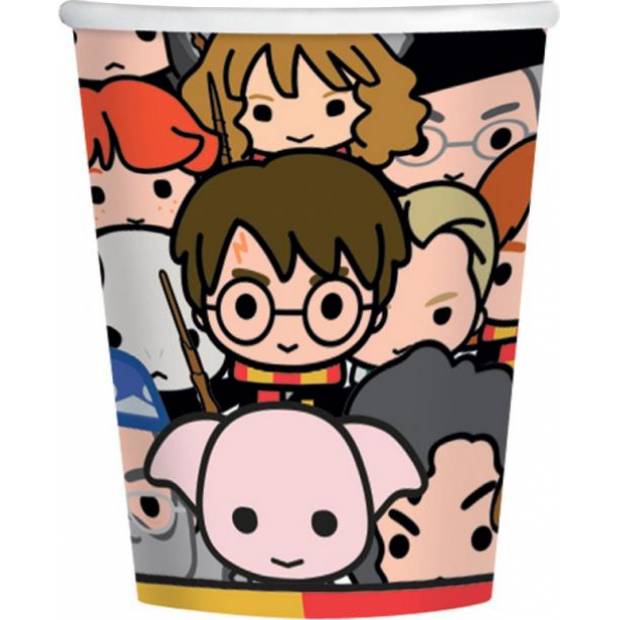 Papírový kelímek 250ml 8ks Harry Potter