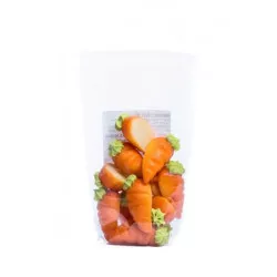 Marcipánová figurka mrkvičky 3,5x2 cm, 60g - Frischmann vyškov