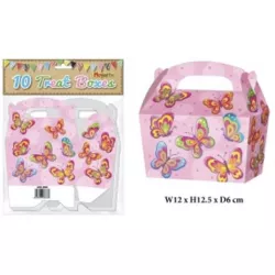 Krabička na zákusky 10ks 15 x 10 x 10 cm