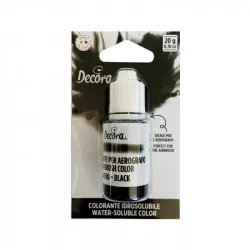 Airbrush barva tekutá black 20g