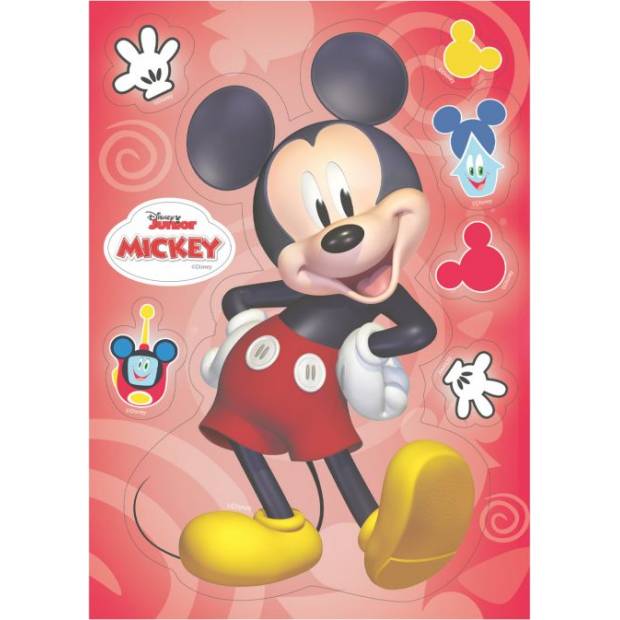 Jedlý papír Mickey Mouse 14,8x21 cm