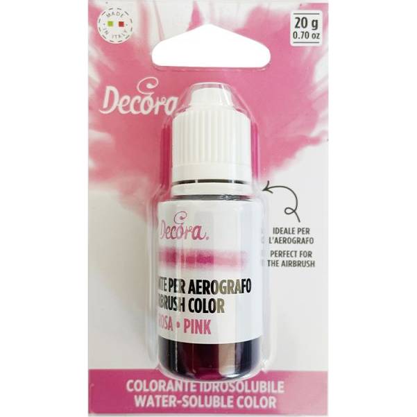 Airbrush barva tekutá pink 20g