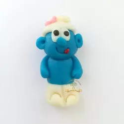 Figurka na dort Šmoula 30g z kokosové hmoty 2x6cm - Fagos