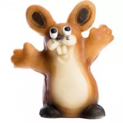 Marcipánová figurka zajíc 9x8 cm, 100g - Frischmann vyškov