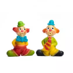 Marcipánová figurka klaun zelený 9x7 cm, 75g - Frischmann vyškov