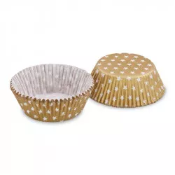 Cukrářský košíček hvězdy 50x30mm 40ks