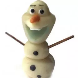 Marcipánová figurka olaf 5,5x5 cm, 20g - Frischmann vyškov