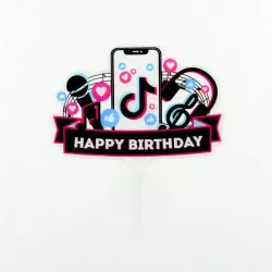 Záich do dortu plastový TikTok
