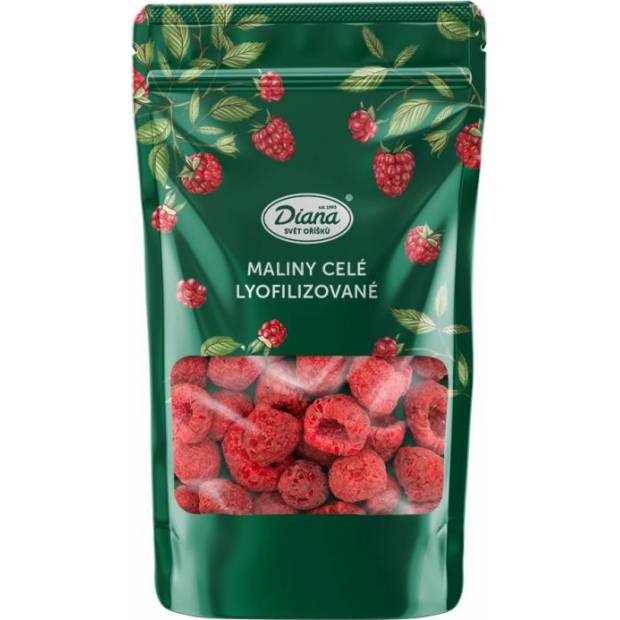 Maliny celé lyofilizované 30g