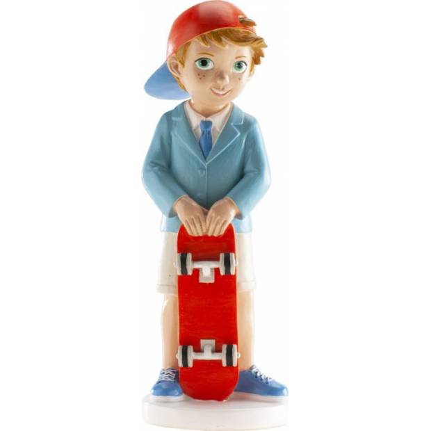 Figurka na dort skateboardista 16cm