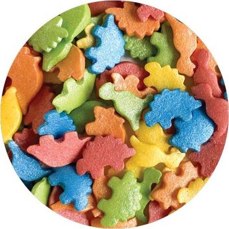 Cukrové konfety dinosaurus 40g