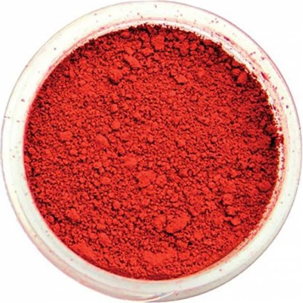 Prachová barva matná – cihlově červená EKO balení 2g