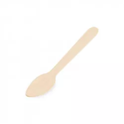 Kávová lžička dřevěná 11cm 100 ks