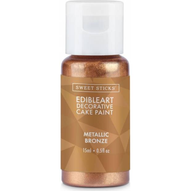 Metalická barva tekutá 15ml Bronze