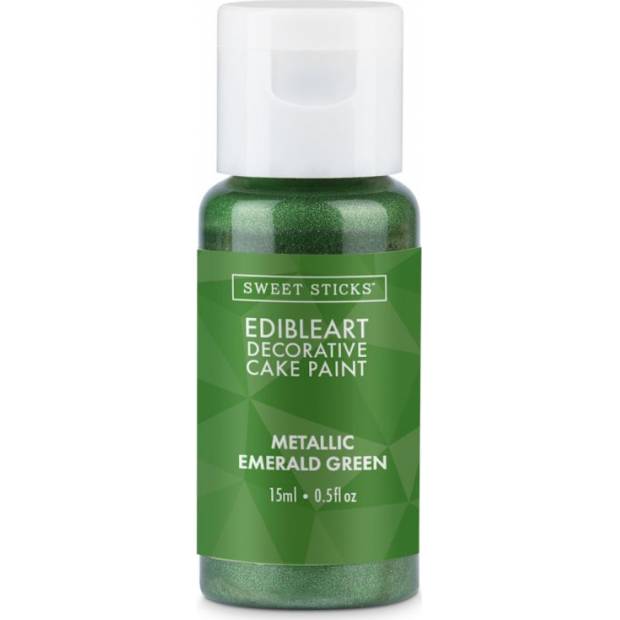 Metalická barva tekutá 15ml Emerald green