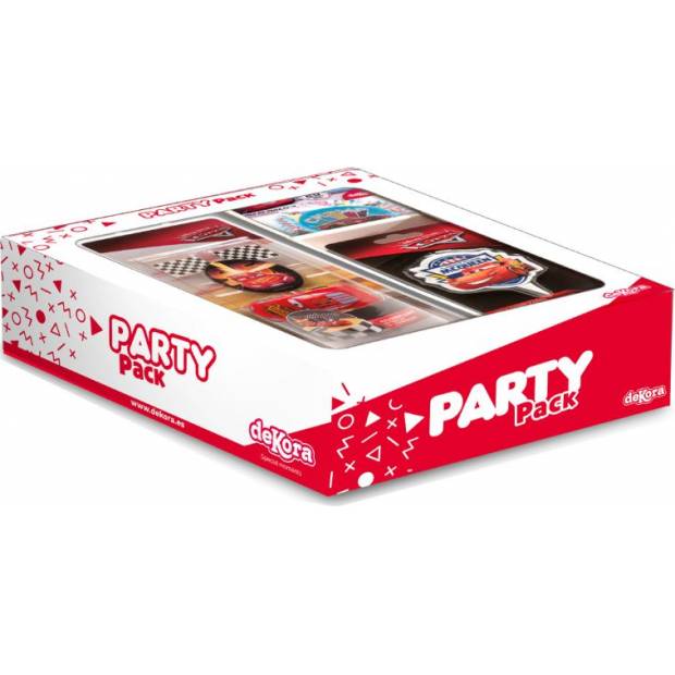 Dekorativní set party pack auta