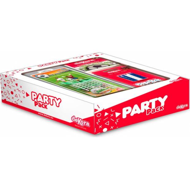 Dekorativní set party pack fotbal