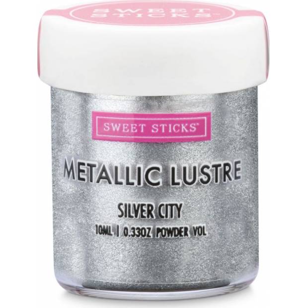 Prachová barva metalická Silver City 10ml