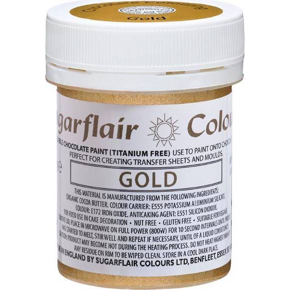 Gelová barva gold, 35g