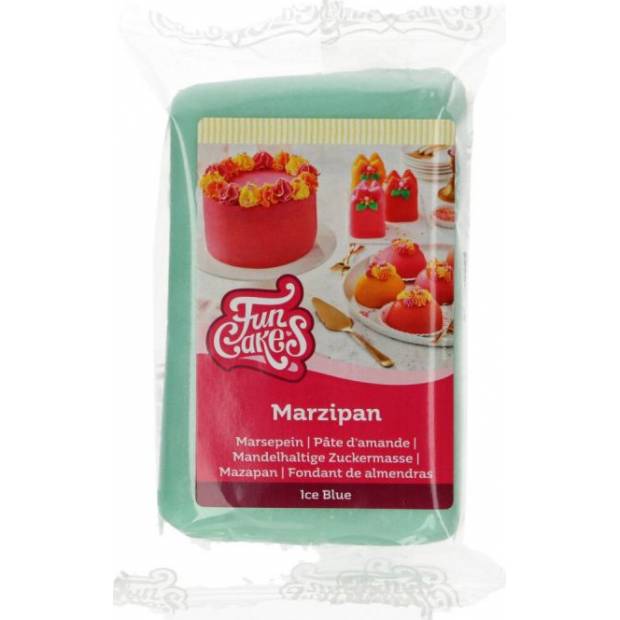 Vynikající marcipán světle modrý Ice Blue 250g 1:5