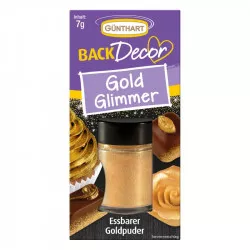 Prachová barva zlatá, 7g
