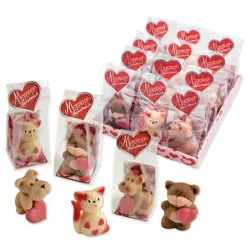 Marcipánová figurka medveď, 42g 3x5cm - Gunthart