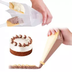 Trezírovací sáček cukrářský 40cm 100ks na dvě náplně