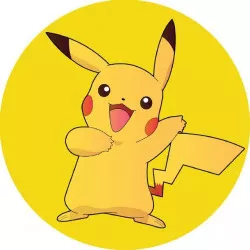 Jedlý papír Pokemon Pikachu 19,5cm