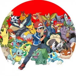 Jedlý papír Pokemon 19,5cm