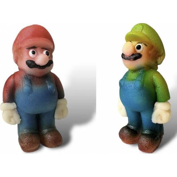 Marcipánová figurka Super Mario a Luigi, 34g