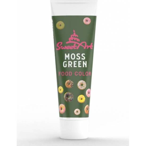 SweetArt gelová barva tuba Moss Green (30 g)
